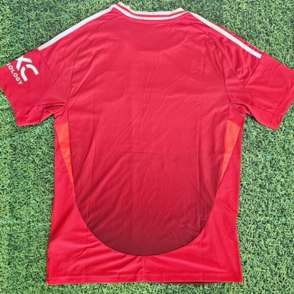Men's Manchester United 24/25 Home Fan Version Jersey Large - Picture 2 of 3